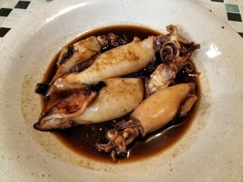 ヤリイカの煮付け かんたん!!